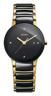 Rado Gold Black Dial Men's Watch -R30527713